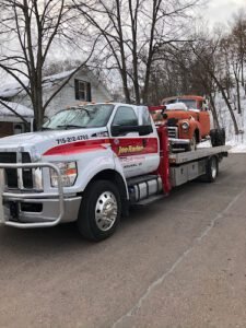 Joe Rader Towing tow service company in Wausau, Wisconsin offering 24 hour towing near me