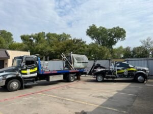 Muskic Towing tow service company in Dallas, Texas offering 24 hour towing near me