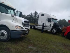 Mitchell's Wrecker tow service company in Rowland, North Carolina offering 24 hour towing near me
