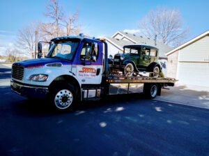 Scott's Towing and Auto Recovery tow service company in Fort Collins, Colorado offering 24 hour towing near me