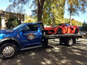 Brace Towing & Recovery, LLC. tow service company in Cary, North Carolina offering 24 hour towing near me
