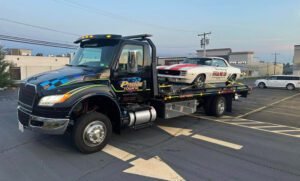 Precision Towing & Recovery Inc. tow service company in Manchester, New Hampshire offering 24 hour towing near me