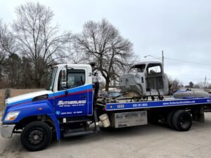 Sutherland Towing tow service company in Pittsford, New York offering 24 hour towing near me