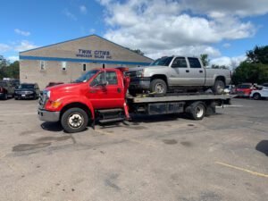 North Coast Towing tow service company in Grand Marais, Minnesota offering 24 hour towing near me