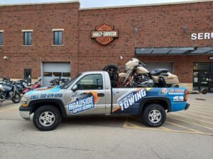 Roadside Superheroes Motorcycle Towing LLC tow service company in , offering 24 hour towing near me