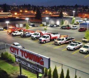 Ridge Towing System tow service company in Barneveld, Wisconsin offering 24 hour towing near me