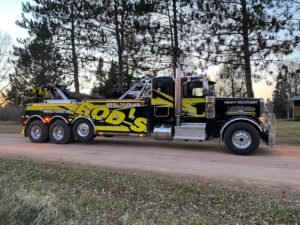 Rod's Towing & Service L.L.C. tow service company in Merrill, Wisconsin offering 24 hour towing near me