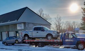 Drumwright Towing tow service company in Savannah, New York offering 24 hour towing near me