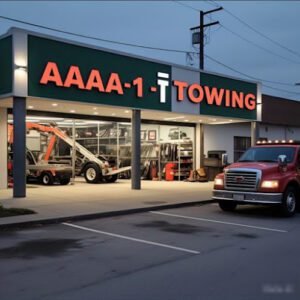 AAAA-1 TOWING tow service company in Hicksville, New York offering 24 hour towing near me