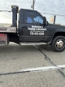 Anderson's Towing And Recovery tow service company in , offering 24 hour towing near me