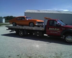 Smith Brother Services tow service company in Columbia City, Indiana offering 24 hour towing near me