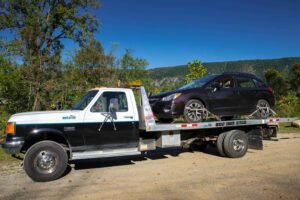 MotoFab Towing tow service company in Bristol, Vermont offering 24 hour towing near me