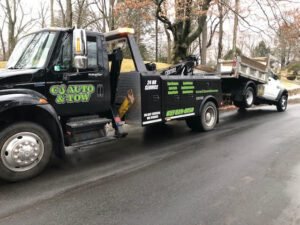 CJ AUTO & TOW tow service company in Maynard, Massachusetts offering 24 hour towing near me