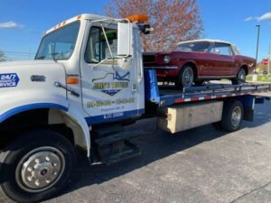 JOHN'S TOWING & SONS INC. tow service company in West Dundee, Illinois offering 24 hour towing near me