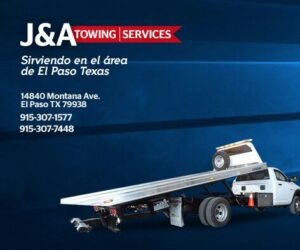 J@A Towing services. tow service company in El Paso, Texas offering 24 hour towing near me