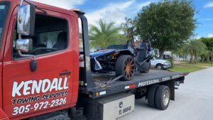Kendall Towing Services tow service company in Miami, Florida offering 24 hour towing near me