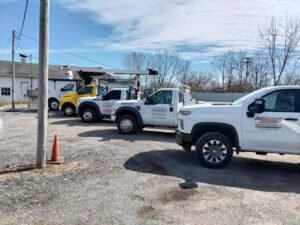 American Owned Towing & Stump Removal, LLC tow service company in Connersville, Indiana offering 24 hour towing near me
