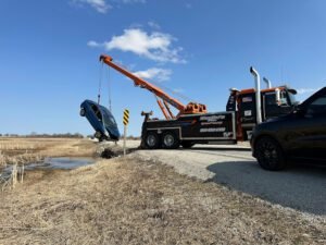 Mueller's Repair & Recovery LLC tow service company in Rosendale, Wisconsin offering 24 hour towing near me