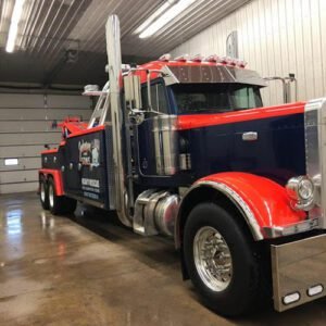 Wayne's Truck Equipment & Parts, Inc. tow service company in New Hampton, Iowa offering 24 hour towing near me