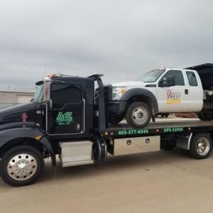 A-Z Towing tow service company in Yukon, Oklahoma offering 24 hour towing near me