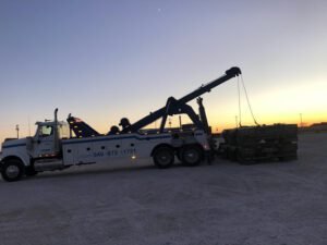 Industrial Diesel Towing Service tow service company in Bowie, Texas offering 24 hour towing near me