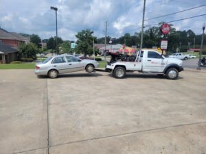 Merkel's Anytime Towing tow service company in Sylacauga, Alabama offering 24 hour towing near me