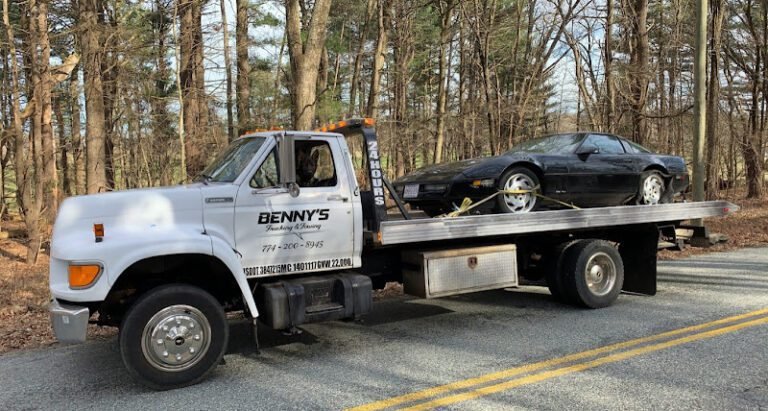 Benny’s Trucking & Towing Inc Tow Service in Holland, Massachusetts