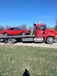 Meadows Towing and Recovery tow service company in Aberdeen, Ohio offering 24 hour towing near me