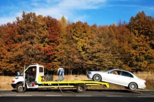 Johnson Towing & Recovery LLC tow service company in Eaton, Indiana offering 24 hour towing near me