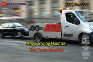 Mega Towing Houston tow service company in Houston, Texas offering 24 hour towing near me