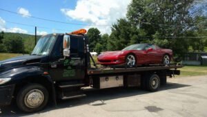 J's Auto and Towing tow service company in Olean, New York offering 24 hour towing near me
