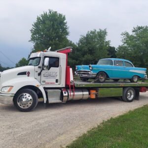 Frye Towing & Recovery tow service company in Linton, Indiana offering 24 hour towing near me