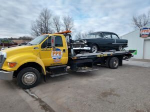 Paint Polish Repair and towing tow service company in Ironton, Minnesota offering 24 hour towing near me