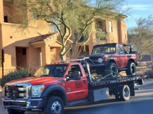 101 Towing & Recovery tow service company in Phoenix, Arizona offering 24 hour towing near me