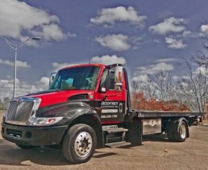 Godfrey Enterprises Inc tow service company in South Easton, Massachusetts offering 24 hour towing near me