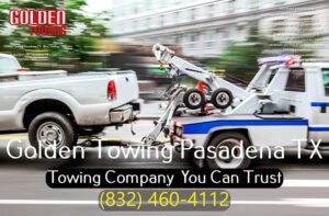 Golden Towing Pasadena TX tow service company in Pasadena, Texas offering 24 hour towing near me